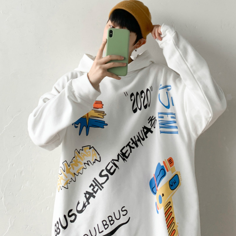 Áo Hoodie Tay Dài Phong Cách Hàn Quốc Năng Động 3 Màu Lựa Chọn Cho Nam | BigBuy360 - bigbuy360.vn