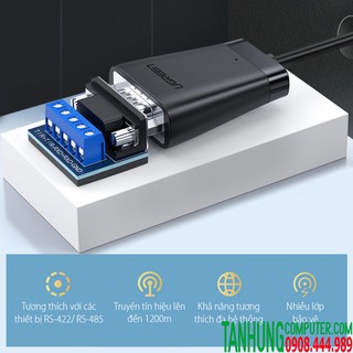 CÁP CHUYỂN USB 2.0 RA RS422/485 UGREEN 60562