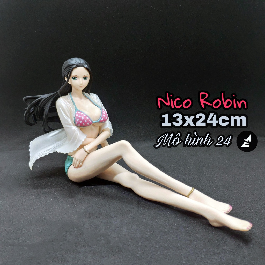 Mô hình Nico robin sexy trong One Piece POP figure 18+ hentai Onepiece đồ chơi bãi biển