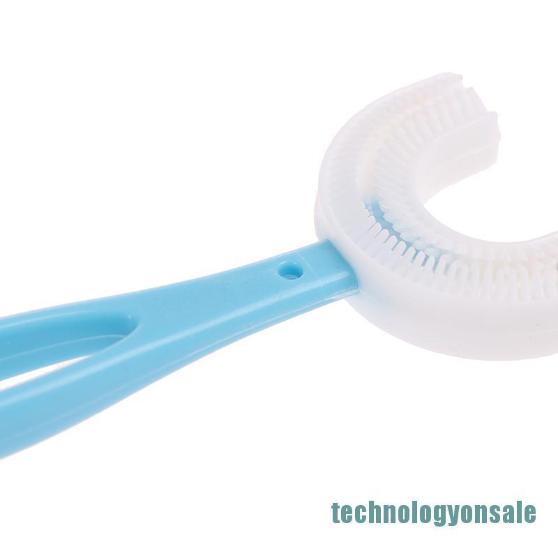 (Hàng Mới Về) Bàn Chải Đánh Răng An Toàn Hình Chữ u Chất Lượng Cao