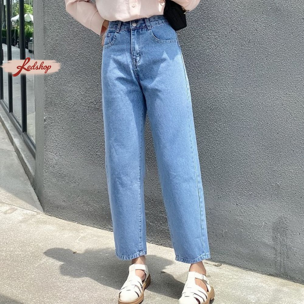 Quần Jeans nữ phong cách dạo phố, thời trang công sở, phong cách Hàn Quốc Red Shop 28111