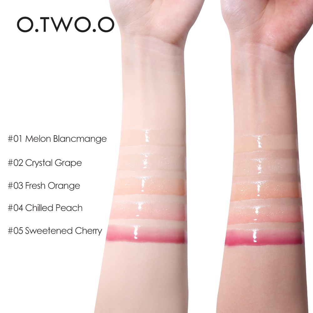 Son nước O.TWO.O dưỡng ẩm nuôi dưỡng môi căng mọng sáng bóng 3ml