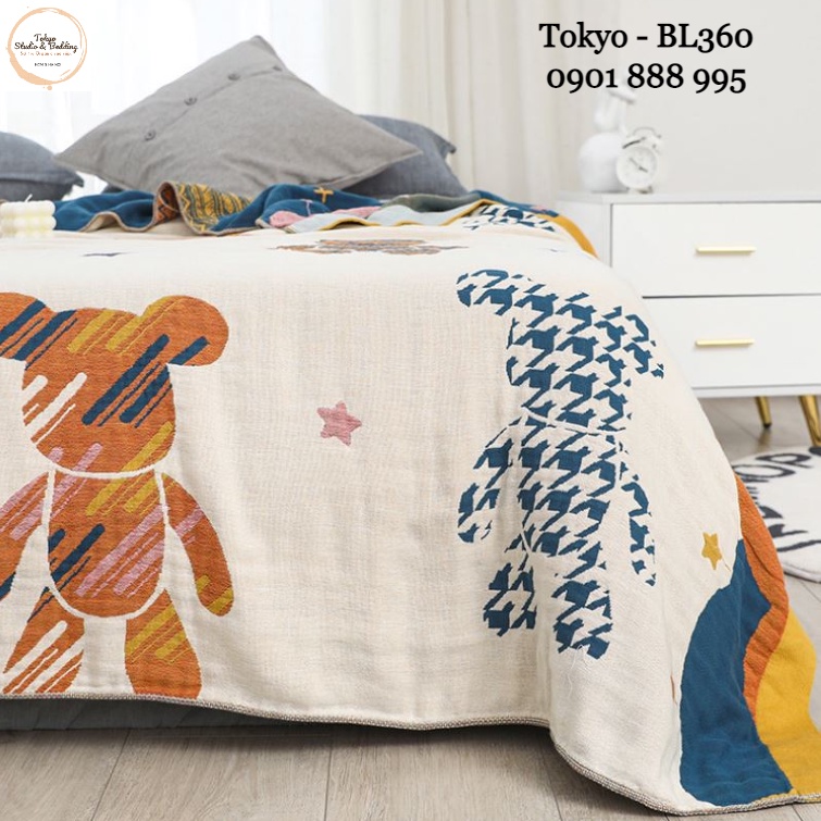 S11_Chăn Xô Organic Cotton Dòng Cao Cấp