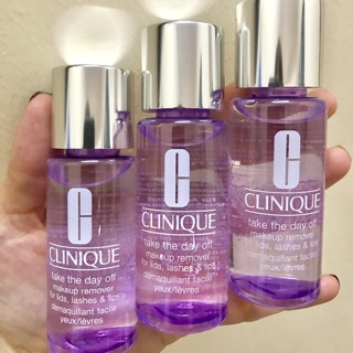Tẩy Trang Clinique – Take the day off Make up Remover for lids, lashes & lips minisize 50ml