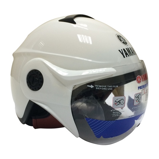 MŨ BẢO HIỂM NỬA ĐẦU KIỂU 2 – PEARL WHITE