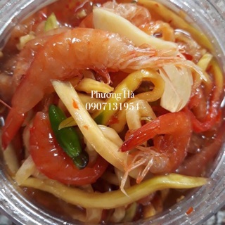 Mắm tép đu đủ
