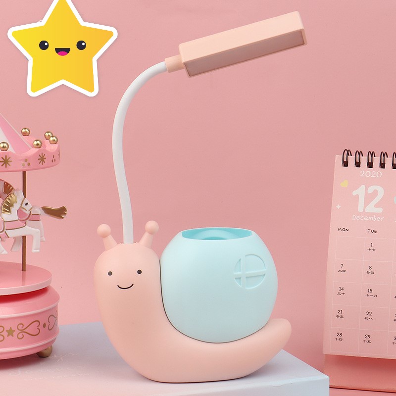 Đèn bàn học đọc sách tích điện TLDL - PYE bảo vệ mắt- Ốc Sên