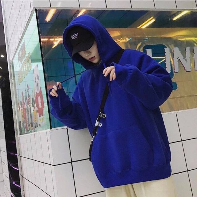 🖤[KTS] HOODIE UNISEX. 20 GAM MÀU. XANH NAVY