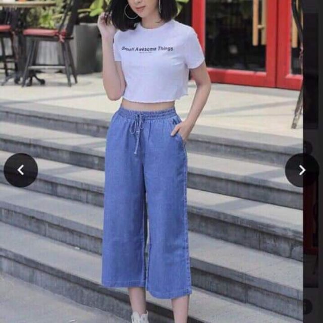 Quần ống Sớ bò giấy