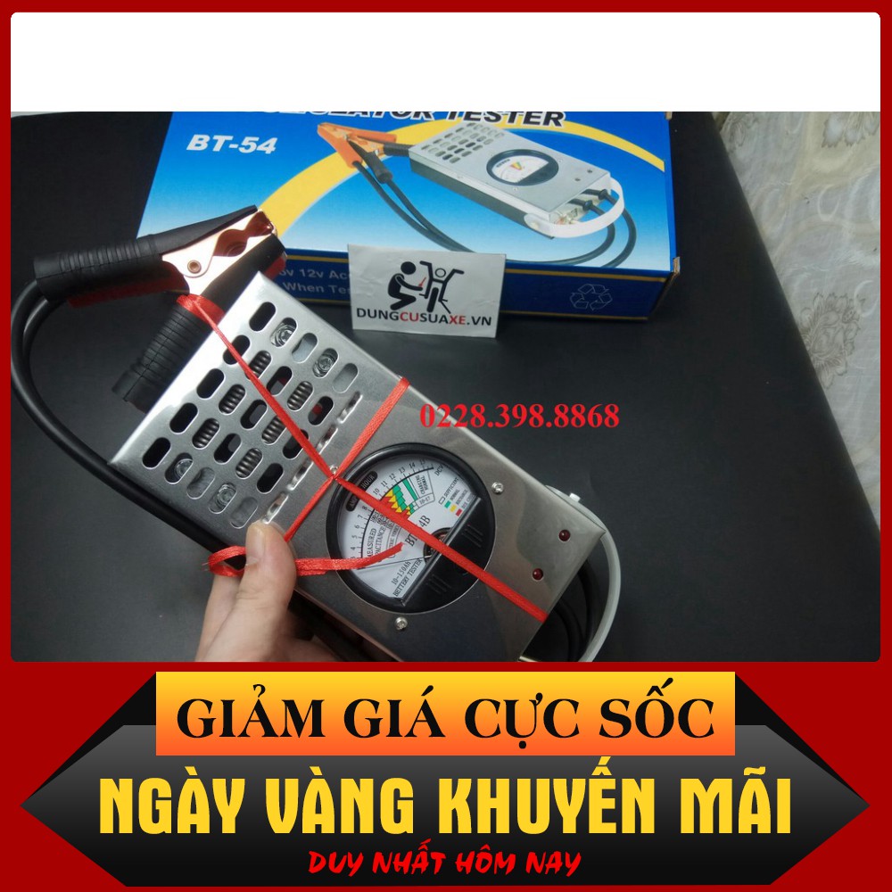test bình acquy BT54