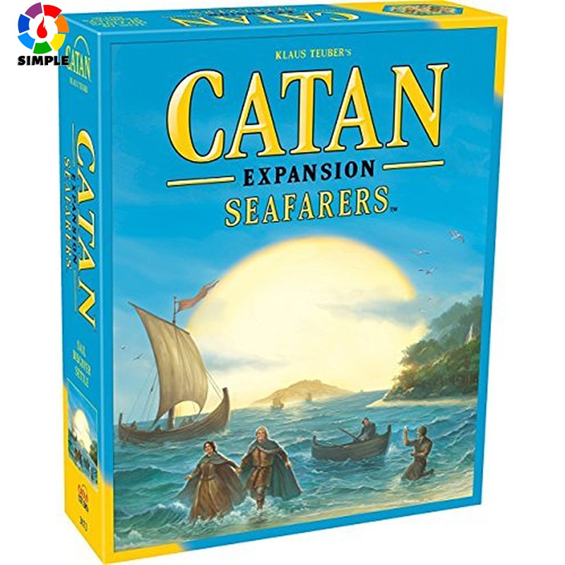 Bộ Trò Chơi Board Game Catan Biển Huyền Thoại Mở Rộng (Đã Có Bản Nền Sẵn)