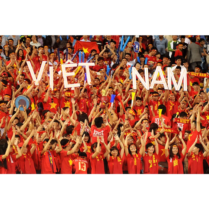 Băng rôn cỗ vũ Việt Nam, Việt Nam chiến thắng