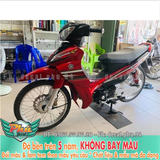 Tem rời Jubiter Đỏ Đen Mới -1