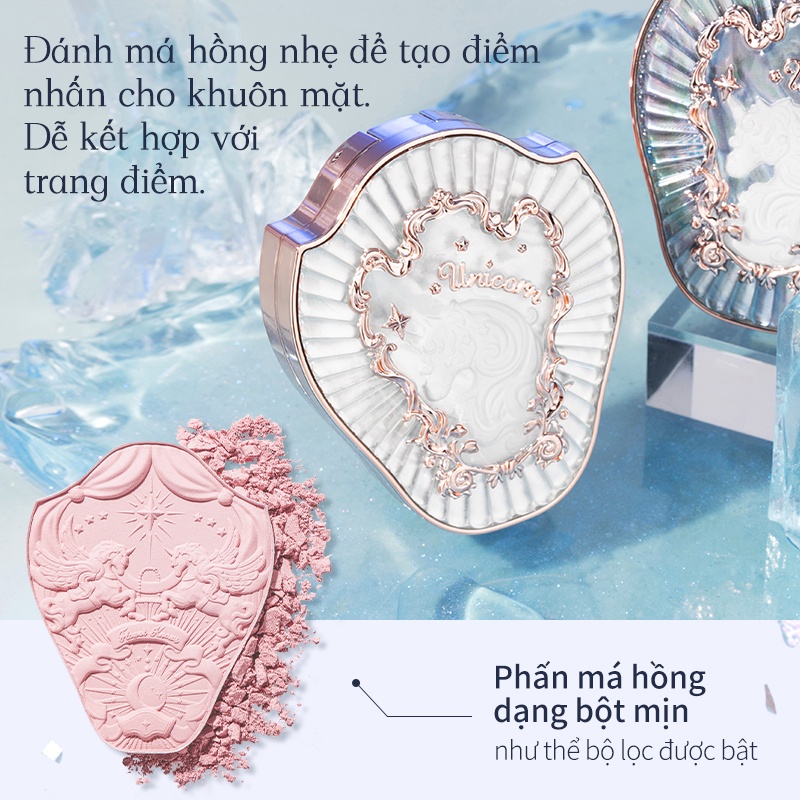 Phấn Má Hồng Flower Knows Trang Điểm Tự Nhiên 6 Màu Tùy Chọn 5g