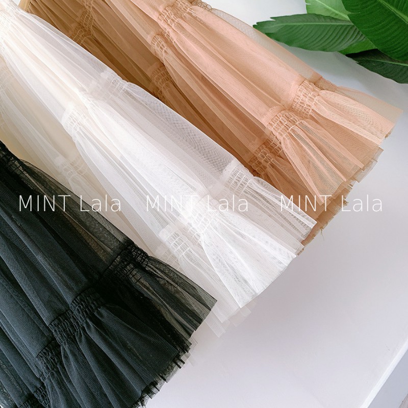 Chân Váy Lưới Tutu 3 Lớp Dáng Dài Sang Chảnh - Hàng QC