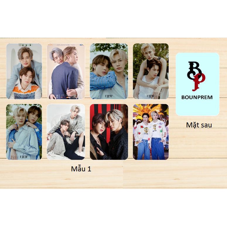 Sét 8 card bo góc BounPrem