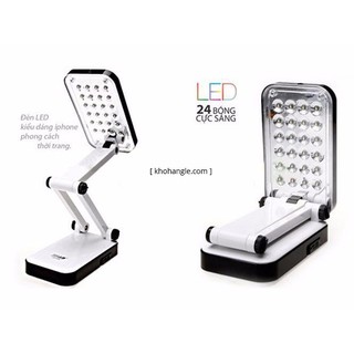 Đèn led sạc để bàn 24 bóng