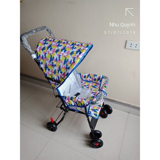 XE ĐẨY 1 CHIỀU 3 TƯ THẾ A67 MÀU ĐỎ CHO BÉ