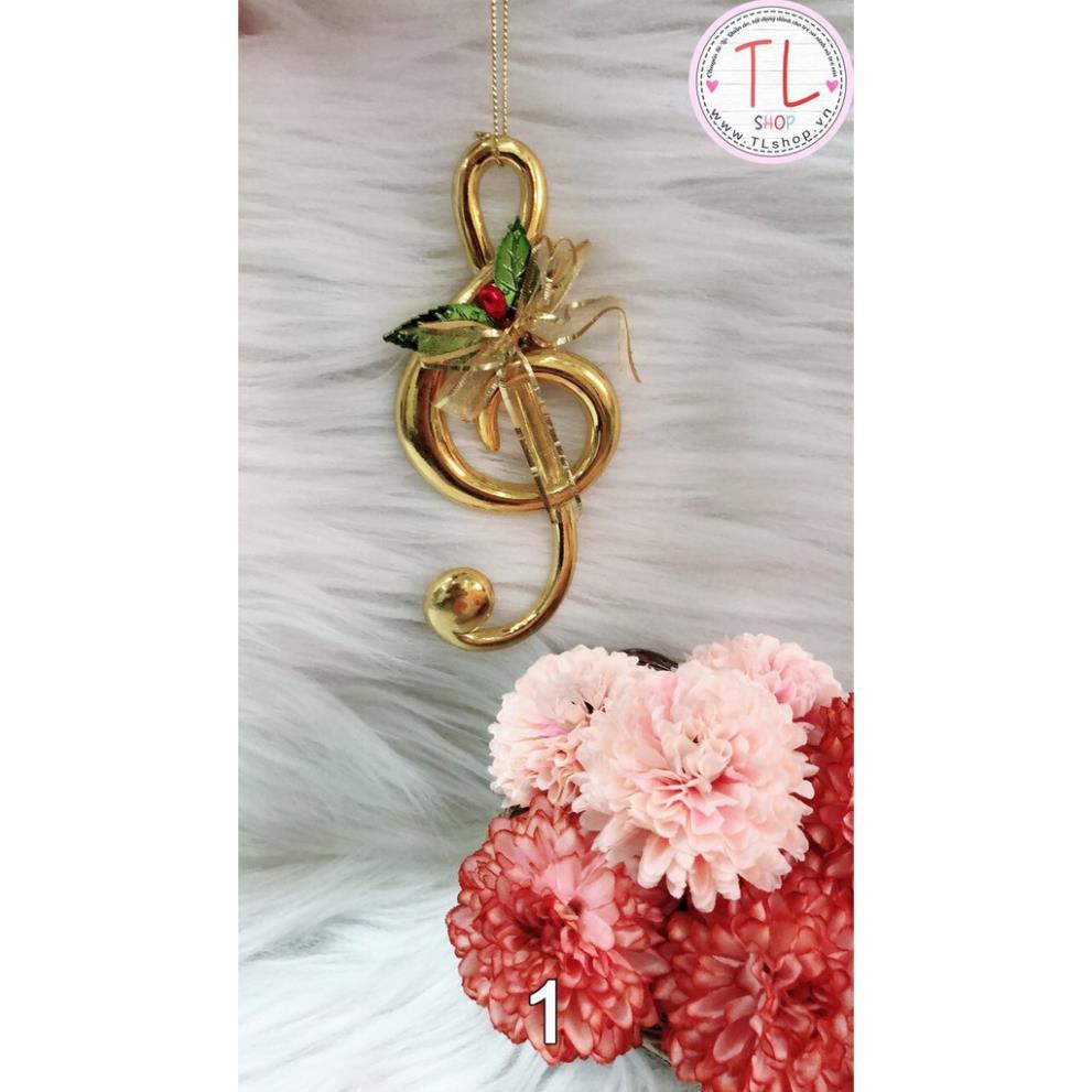 PHỤ KIỆN TRANG TRÍ - TRANG TRÍ NOEL – NỐT NHẠC TRANG TRÍ GIÁNG SINH