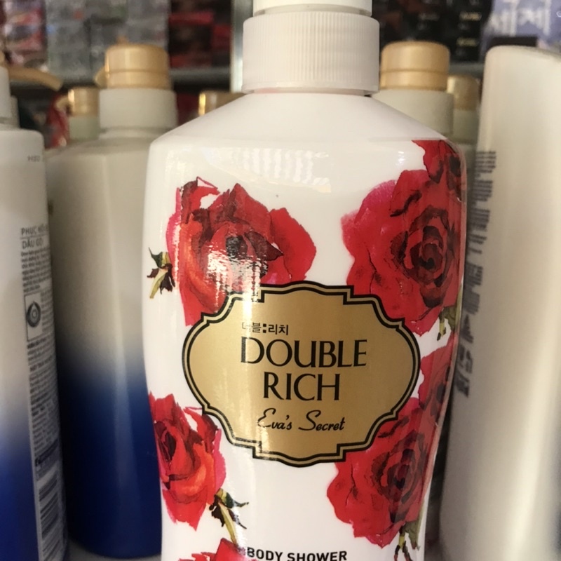 Sữa tắm Double Rich hương hoa hồng 550g