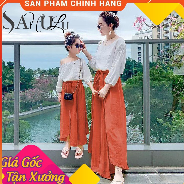 Đầm đôi mẹ và bé Jumpsuit cao cấp Chào hè năng động (Sỉ Lẻ Mẫu Mẹ và bé) [Cam Kết Chất Lượng ]