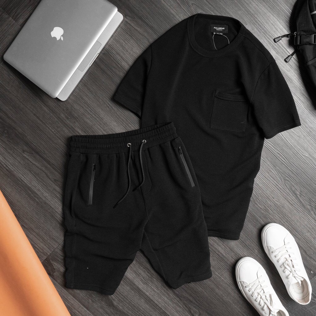 Bộ quần áo cộc tay cho nam, chất liệu vải Thun Cotton mặc mùa hè nhẹ mát - STARSKY BH23 | BigBuy360 - bigbuy360.vn