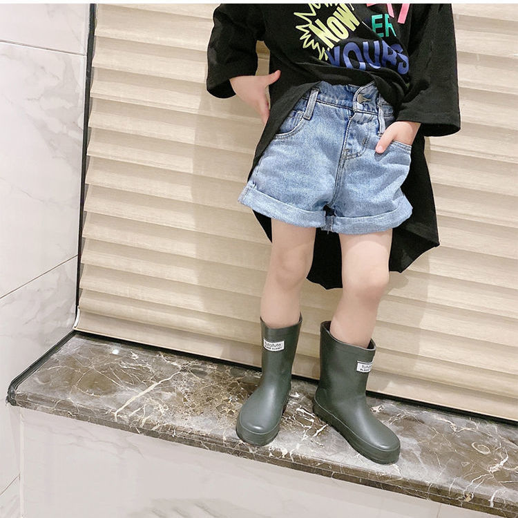 Quần short denim bé gái thời trang mùa hè phong cách Hàn Quốc