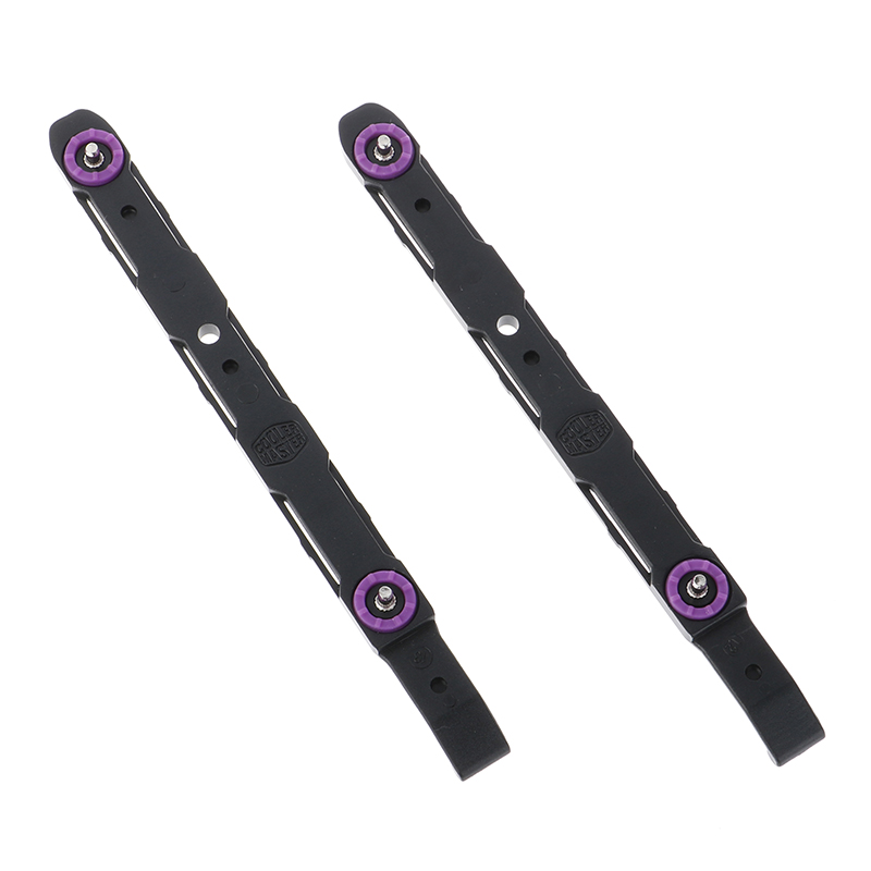 Colorfulswallowfly 1Pair New Chassis Hard Drive Mounting Plastic Rails for Cooler Master CSF