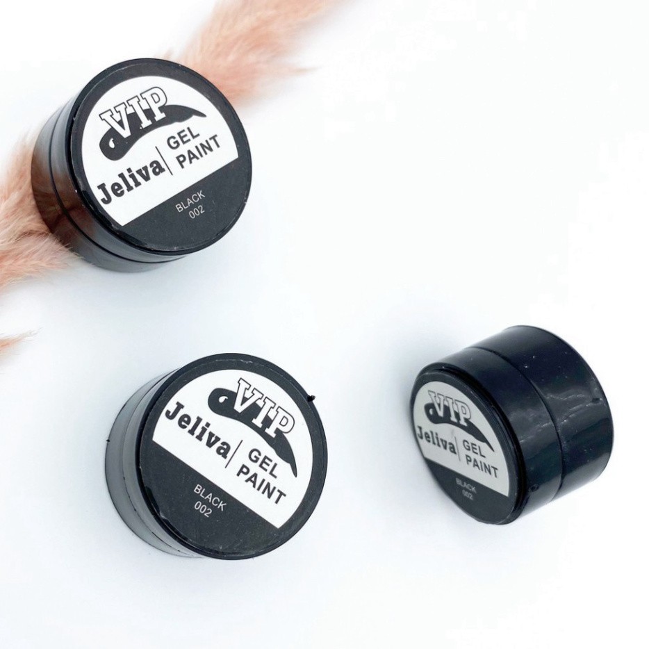 Gel vẽ trắng đen nail siêu đặc jeliva O8p