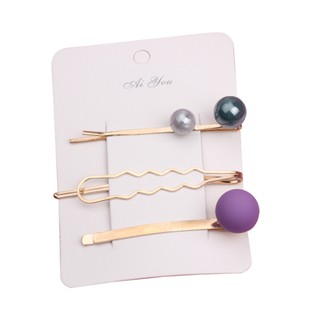 SÉT KẸP TÓC MÁI 3 MÓN PK113