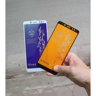 Redmi Note 5| Kính cường lực 6D RinBo - Full màn hình Redmi Note 5/ Note 5 pro