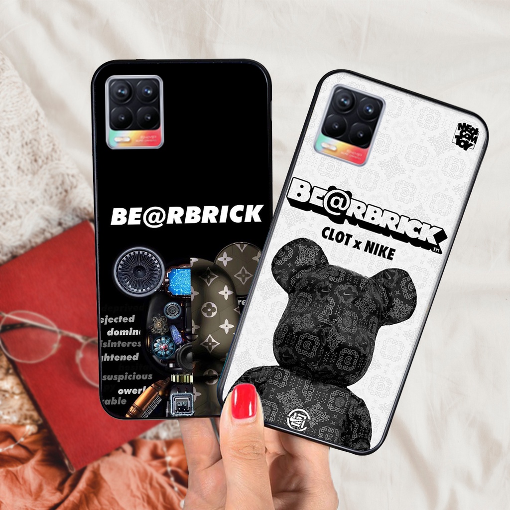 Ốp lưng điện thoại Oppo Realme 8 - Oppo Realme 8 Pro bearbrick RẺ-ĐẸP-BỀN