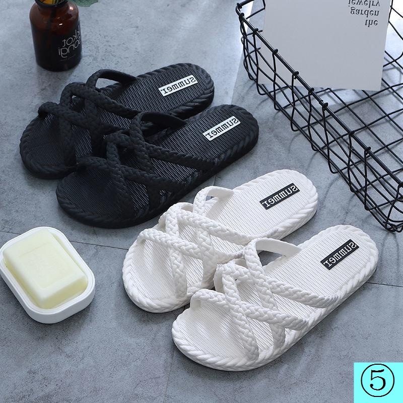 Dép Sandal Đế Mềm Chống Trượt Thời Trang Mùa Hè Dành Cho Nữ Mang Trong Nhà