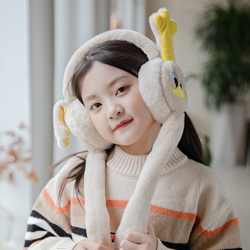 Chụp tai giữ ấm hình tai thỏ