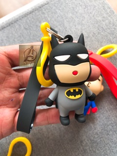 Móc khoá Marvel-DC chibi cực cute nhựa cao cấp