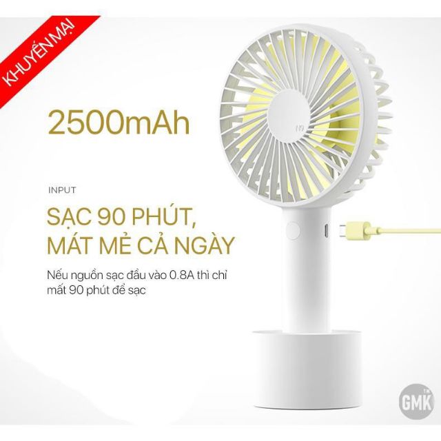 QUẠT CẦM TAY MINI  XIAOMI SOLOVE N9