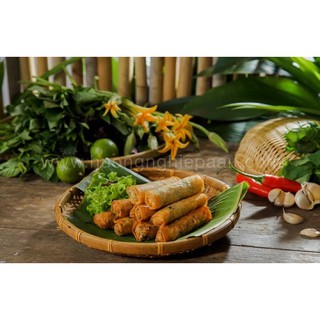 CHẢ GIÒ CUỐN CHAY NGŨ SẮC( hộp 30 cuốn)