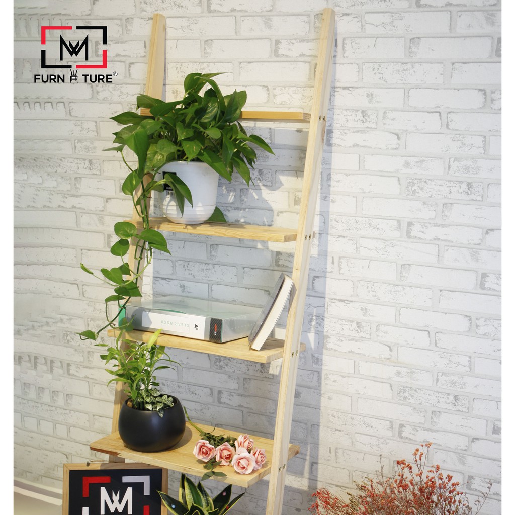 Thang kệ trang trí 5 tầng đa năng thương hiệu MW FURNITURE - Nội thất trang trí