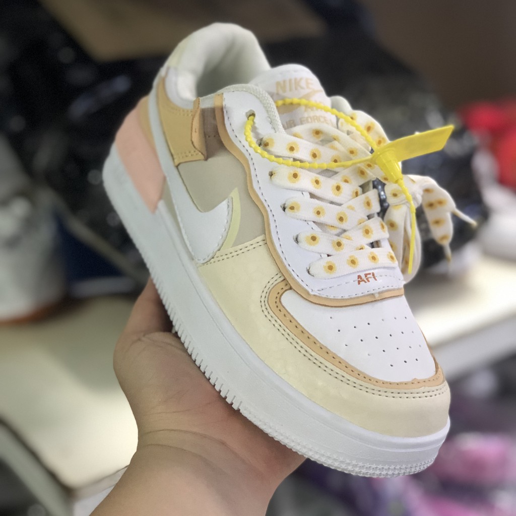 Air Force 1 Hoa Cúc Màu Vàng Siêu Đẹp Trend 2020 Mã HC1
