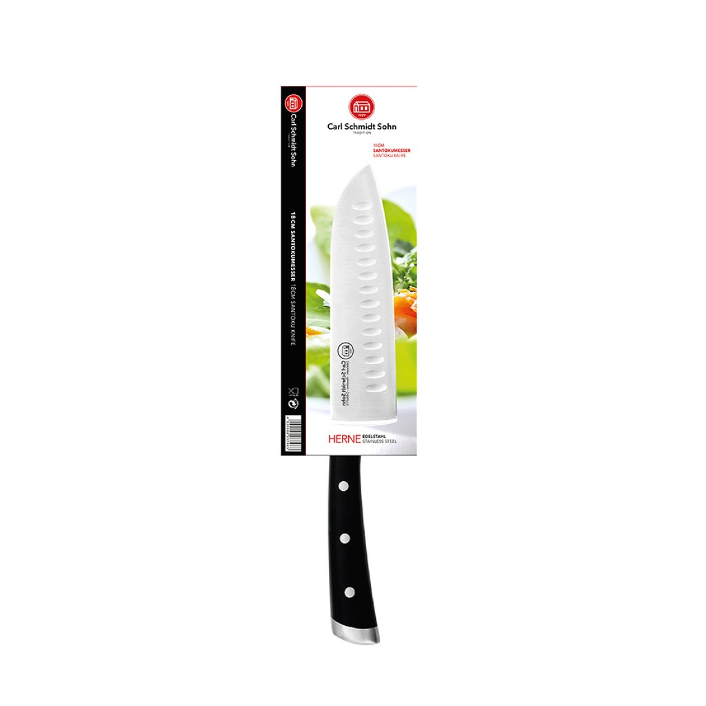 Dao CS Santoku Herne dài 18cm - 037963