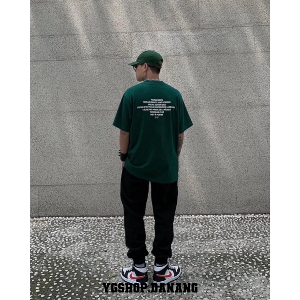 Quần Nỉ YOUNG GREEN Basic Sweatpants - Thêu
