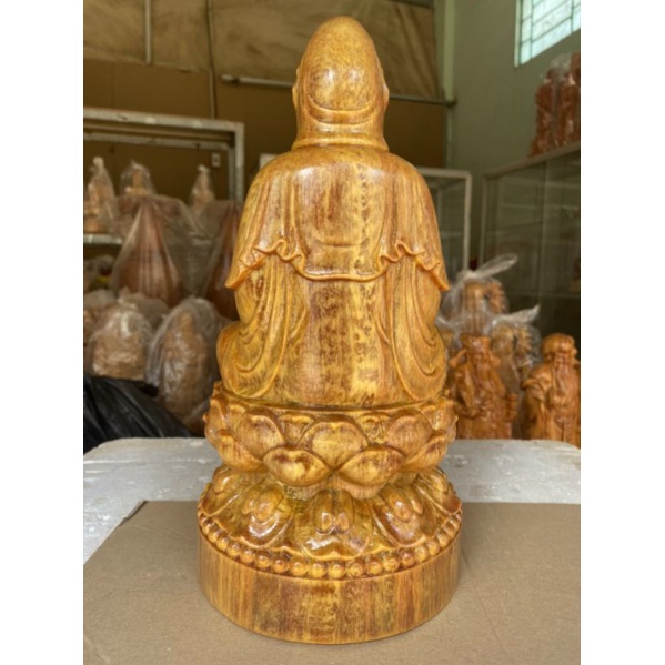 Tượng phật bà quan âm gỗ huyết long