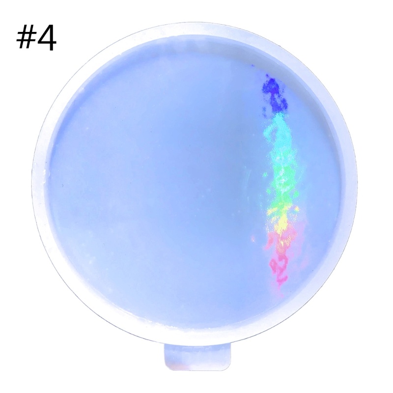 Sa Khuôn Làm Đế Lót Ly Hình Tròn Bằng Nhựa Epoxy Độc Đáo Trang Trí Nhà Cửa