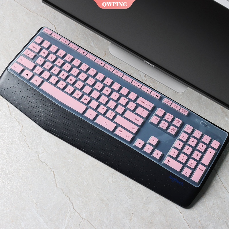 Film Dán Bảo Vệ Bàn Phím Bằng Silicon Cho Laptop Logitech MK345 K345