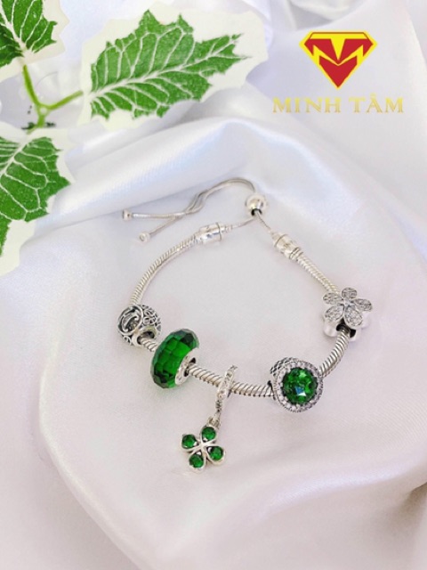 Charm bạc 24 chữ cái bạc Thái S925-Minh Tâm Jewelry