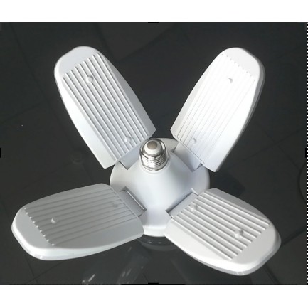 Bóng đèn led 60W 4+1 cánh quạt siêu sáng Đuôi E27 siêu tiết kiệm điện
