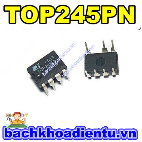 IC nguồn TOP245PN chính hãng.