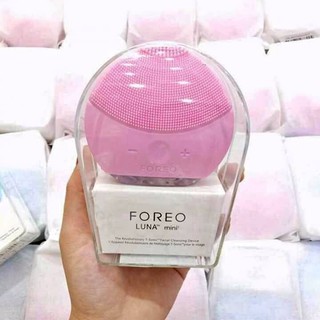 (BH 1 đổi 1)Máy Rửa Mặt Massage Forever Luna Mini - Chất Liệu Toàn Máy Là Silicone Chống Nước Nên Lau Rửa Thoải Mái.
