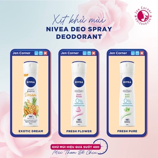 [Có sẵn] xịt khử mùi nivea - hàng đức