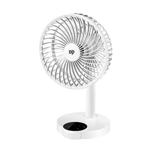 QUẠT SẠC TÍCH ĐIỆN CÓ ĐÈN LED DP-7626